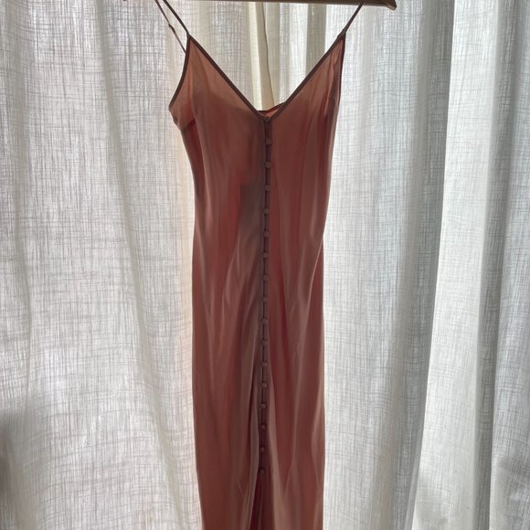 BRAND NEW L'AGENCE Arizona Dress in Dusty Pink - Picture 5 of 8